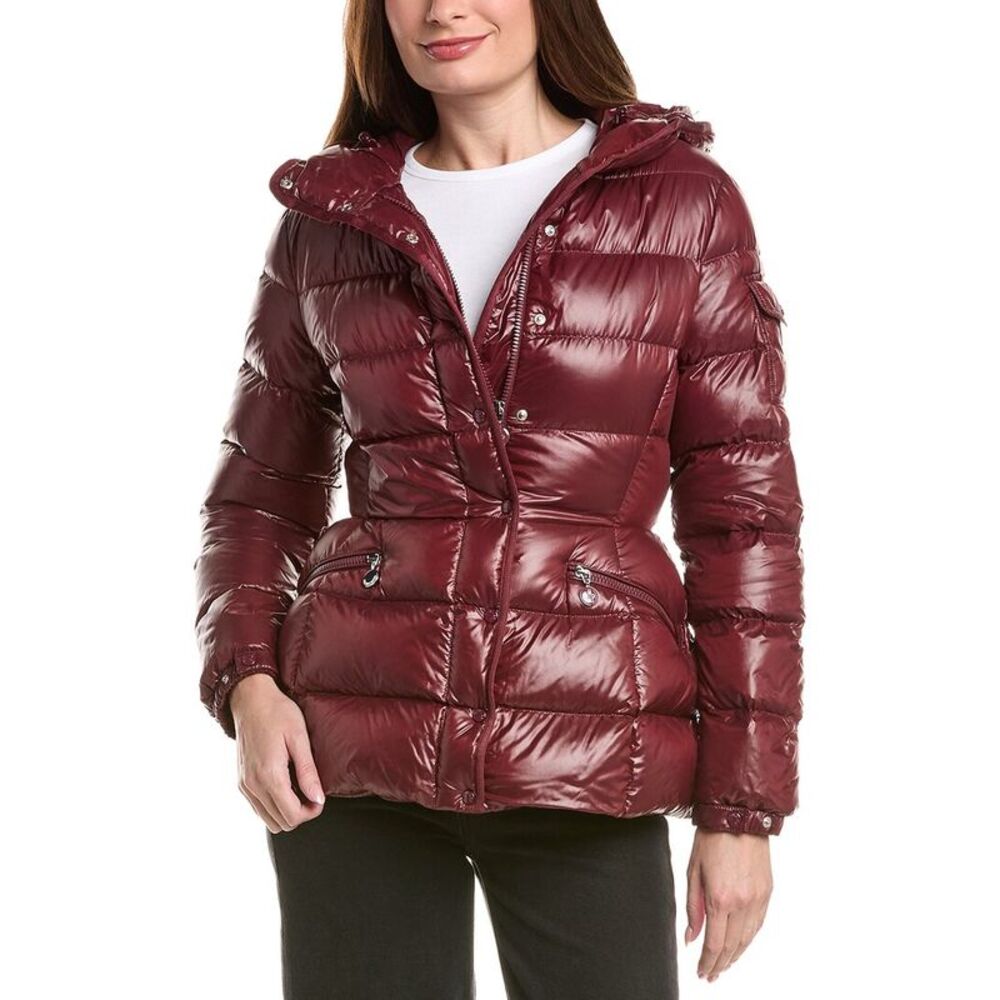 Moncler Womens Down Puffer Jacket, Red